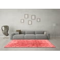 thumbnail image 3 of Ahgly Company Indoor Rectangle Abstract Red Contemporary Area Rugs, 4' x 6', 3 of 4