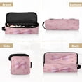 thumbnail image 5 of Hair Tool Organizer Bag with Heat Resistant Mat Removable Travel Storage Case for Hot Air Brushes Curling Irons Butterfly Knot Decoration, 5 of 8