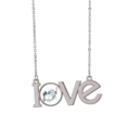 thumbnail image 1 of Ruiné Rome Architectural Peinture Aquarelle Amour Collier Pendentif Bijoux, 1 of 3