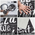 thumbnail image 3 of Pofeuu In Pizza We Crust Art Print Flannel Doormats Rug16"x24"Rug Washable Doormats Indoor Outdoor Rugs for Layered Front Door Mats, Porch, Kitchen, Entryway, 3 of 7