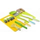 thumbnail image 2 of Safe Plastic Knife Set for Toddlers with Cutting Board, 2 of 4
