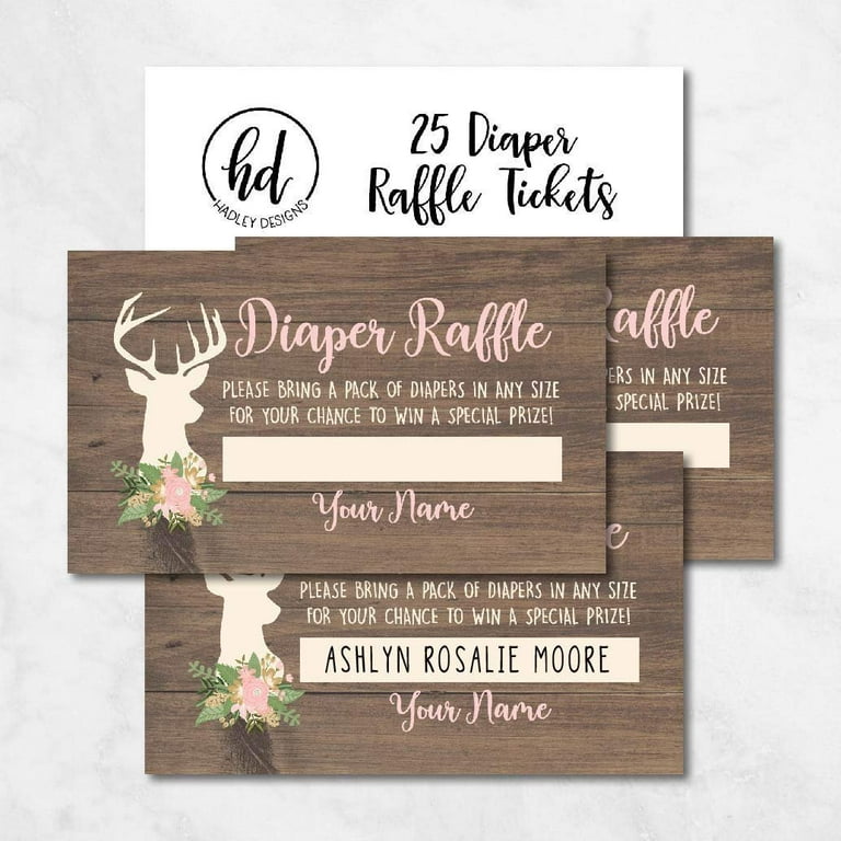 Diaper raffle hotsell tickets walmart
