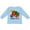 AE-Light Blue, variant on Three-i-e-i-o Boys or Girls Long Sleeve Toddler T-Shirt