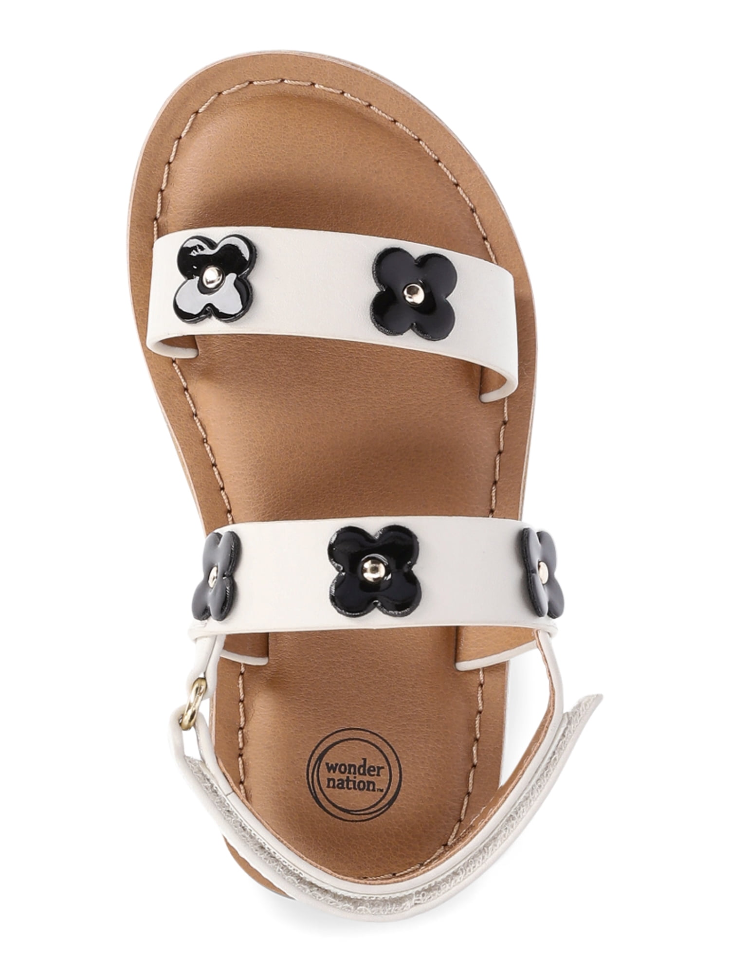 Wonder Nation Toddler Girl Daisy Sandal