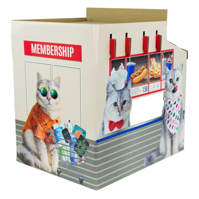 Costco Warehouse Cat Scratcher, Reinforced Cardboard, Spacious