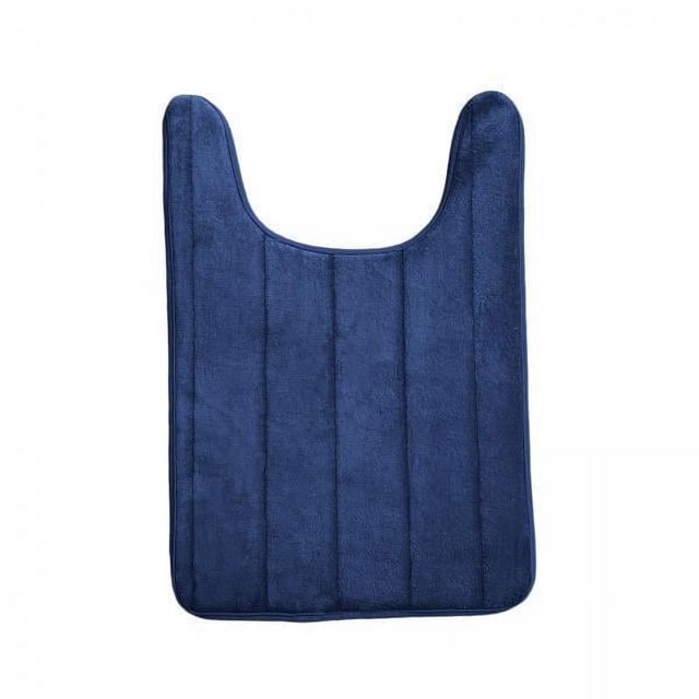 2xAlfombra de baño absorbente, alfombra antideslizante para Pedestal de inodoro, alfombra para y baño 2 piezas