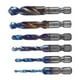 thumbnail image 3 of Juego de brocas de combinación de grifo de taladro, vástago hexagonal con revestimiento azul, fácil de usar, M3, M4, M5, M6, M8, M10, juego de grifo d Corto, 3 of 8