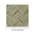 thumbnail image 4 of Rwraps Herringbone Parquet Grey Stain Gloss Vinyl Film Wrap 59in x 24ft Vinyl Vehicle Car Film Sheet, 4 of 9