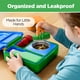 thumbnail image 5 of Caja Bento OmieBox para Niños con Frasco para Alimentos 3 Compartimentos Azul, 5 of 8