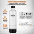 thumbnail image 4 of Sparkling Water Maker, Soda Maker Machine for Home Carbonating, Seltzer Water Starter Kit with BPA-free 1L PET Bottle, 2 CO2 Cylinders, Compatible with Mainstream Screw-in 60L CO2 Cylinder, 4 of 11