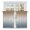 Multicolor, variant on Brown Grey Ombre Kitchen Curtains, Modern Abstract Art Aesthetics Light Filtering Window Curtain Panels, 2Pcs Rod Pocket Window Treatments Set for Study Room Bathroom Bedroom 52x54 Inches