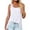 White, variant on Luvrsol Womens Tank Tops Solid Loose Fit Basic Comfortable Casual Top, S-2XL