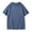 Dark Blue3, variant on Women's Summer Drop Shoulder Short Sleeve Crewneck Tees Comfy Loose Fit Casual Tops Blue M