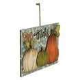 thumbnail image 5 of Northlight Layered Gourds "Give Thanks" 2-D Fall Harvest Hanging Wall Sign - 16.5", 5 of 5