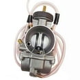 thumbnail image 3 of Carburetor PWK38 38mm Carb Fit for 96-99 Honda Suzuki Kawasaki Yamaha 250 250SX 250EXC Dirt Bikes, 3 of 6