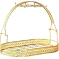 thumbnail image 1 of Soporte para tazas, soporte para tazas de café, organizador de platos, escurridor de tazas de hierro forjado, estante de secado para mostrador, mesa, cocina, restaurante, oficina (plata A), 1 of 2