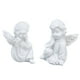 thumbnail image 4 of Decoración de querubín, estatua de querubín, estatuas de querubín de resina sintética para jardín, estatua de bebé, durabilidad mejorada, 4 of 8