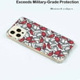 thumbnail image 5 of Red Mushroom Collage Case for iPhone 13 Pro Max,Aesthetic Art Design Pattern Soft TPU Bumper Case Cover, 5 of 5