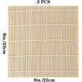 thumbnail image 2 of Premium Sushi Mat,3pcs Gift ,made Of Premium Bamboo With Nice, 2 of 3