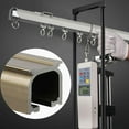 thumbnail image 4 of GXCZ Curtain Rods For Windows Curtain Track Set, Ceiling Track For Curtains, Curtain Double Tracks Ceiling Or Wall Mount Heavy-Duty Curtain Rails For Living Room Bedroom Room Divider(Champagne-Ceiling,6m-4x150cm), 4 of 6