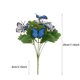 thumbnail image 3 of Decoraciones De Plástico Paquete de 1 flor artificial de mariposa azul para ramos de boda, decoración del hogar y arreglos de jardín al aire libre. JASKFLY, 3 of 8