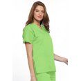 thumbnail image 5 of Cherokee V-Neck Scrub Top for Women with 3 Pockets & Dolman Sleeve - 4700, 5 of 6