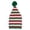 Green1, variant on Diufon Knitted Christmas Hat for Adults Colorful Stripes Stretch Santa Party Cap Winter Warm Hat