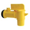 thumbnail image 1 of Vestil JDFT - Grifo para tambor gigante con mango manual de plástico, se adapta a aberturas de tambor de 2", color amarillo, 1 of 5