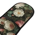 thumbnail image 4 of Yayeee Double Oven Mitt Kitchen Heat Resistant Baking 35" x7" Quilted Cotton Glove, White and Pink Roses, 4 of 6
