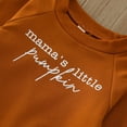 LIhncine Toddler Baby Girl Boy Thanksgiving Sweatshirt Pumpkin Letters