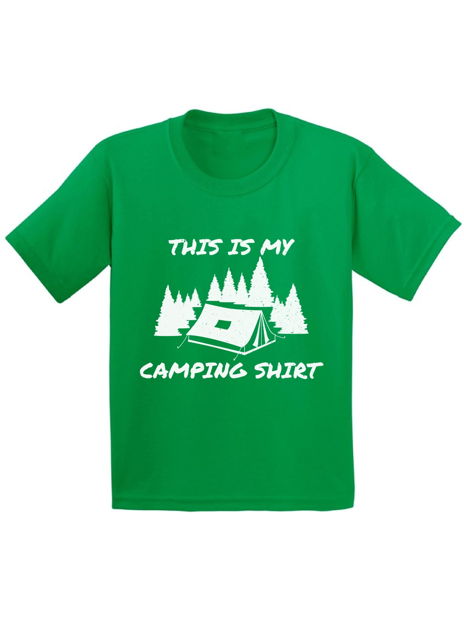 Awkward Styles - Awkward Styles This is My Camping Shirt Camping Youth ...