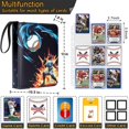 thumbnail image 3 of Carpeta para cartas Tyyfnn de 9 bolsillos con 50 fundas, capacidad para 900 cartas, 3 of 7