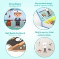 thumbnail image 4 of Divertido libro magnético inteligente para niños, rompecabezas de dibujos animados 3D, juego de entrenamiento cerebral, juguetes educativos para niños, regalo, juguete de Navidad, 4 of 5