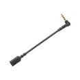 thumbnail image 1 of Cable adaptador de audio de repuesto para auriculares de juegos, convertidor de auriculares, cable de línea para Línea de conversión 12cm, 1 of 8