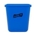 thumbnail image 4 of Genuine Joe, GJO57257, 28-1/2 quart Recycle Wastebasket, 1 Each, Blue,White, 4 of 6