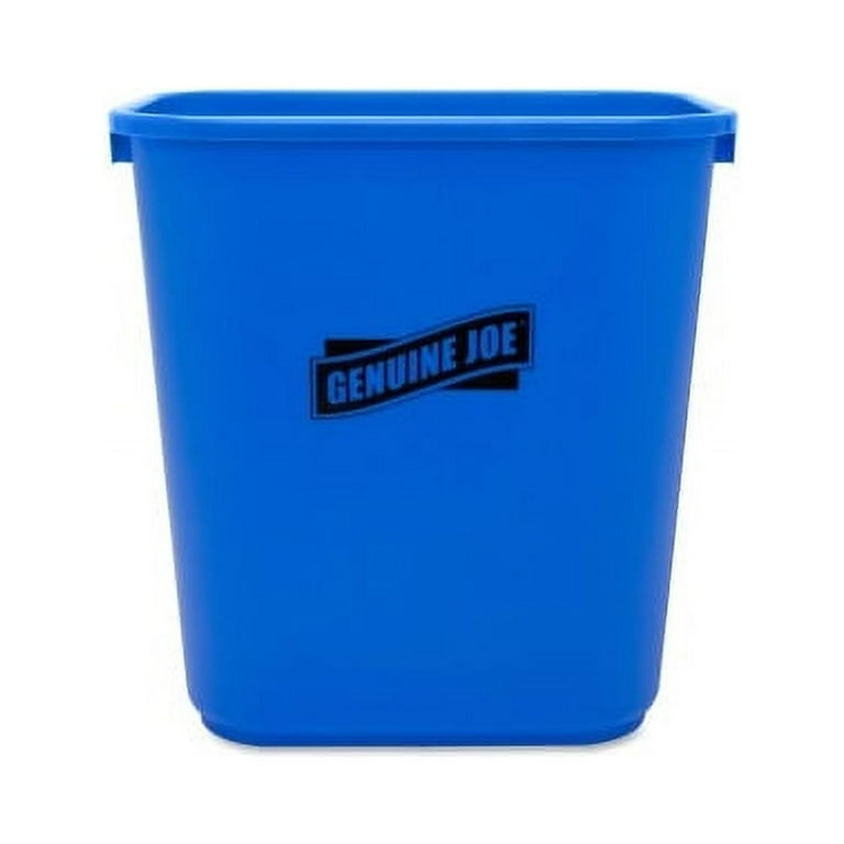 Genuine Joe 28-1/2 Quart Recycle Wastebasket - 7.13 gal Capacity - Rectangular - 15 Genuine Joe 28-1/2 Quart Recycle Wastebasket - 7.13 gal Capacity - Rectangular - 15