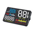 thumbnail image 3 of Coche Obd2 Hud Head-Up Display Sistema De Proyector De Parabrisas De Advertencia De Exceso De Velocidad De 3 Pulgadas Pantalla De Datos Automática Con Reflejo Del Modelo D5000 Scienceny VI004135-00, 3 of 6