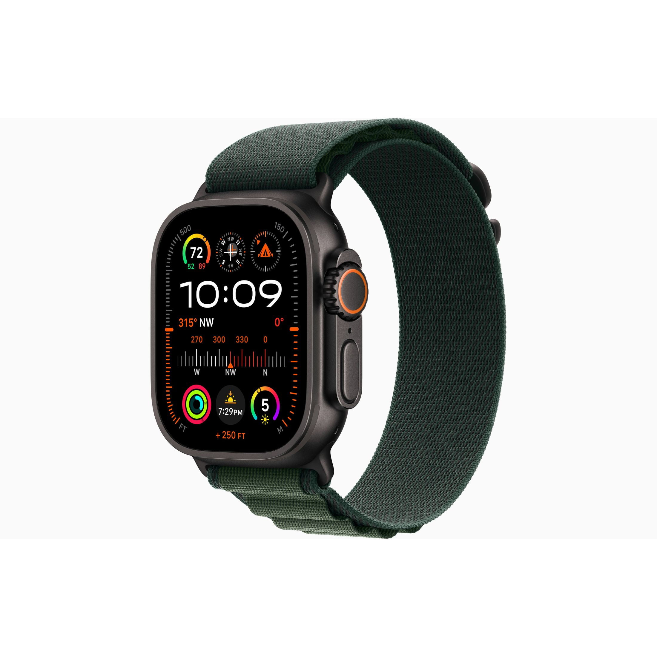 Restored Apple Watch Ultra 2 GPS + Cellular 49mm Black Titanium Case ...
