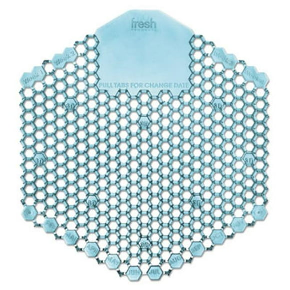 Fresh Products 3WDS60OMIBX Wave 3D Urinal Deodorizer Screen, Ocean Mist Fragrance - Blue