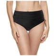 thumbnail image 2 of Daznico Women's Swim Bottom High Waist Retro Basic Full Coverage Bikini Tankini Swimsuit Briefs,XXL, 2 of 5