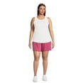 thumbnail image 2 of Terra & Sky Women's Plus Size Pull On Knit Shorts, 7" Inseam, 2 of 6