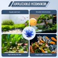 thumbnail image 7 of BESTSKY 2Pcs Turtle Tank Accessories,PVC Aquarium Plants,Artificial Coral Fish Tank Decorations,Landscaping Decorations Aquarium Accessories,Blue and Purple, 7 of 7