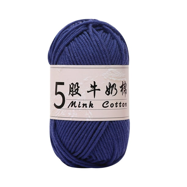 Sofa Vama Ropa de Cama Hilo de algodón de leche de 5 hebras para tejer a crochet, ideal para suéteres de bebé. for Navideño