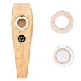 thumbnail image 1 of Portable Wooden Kazoo Harmonica Mouth Flute Beginner for Performance Party, 1 of 9