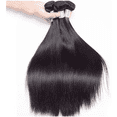 thumbnail image 3 of 3 Bundles Brazilian 28 Inch Raw Virgin Unprocessed 100% Human Hair Extensions Bone Straight Double Weft for Women, 3 of 5