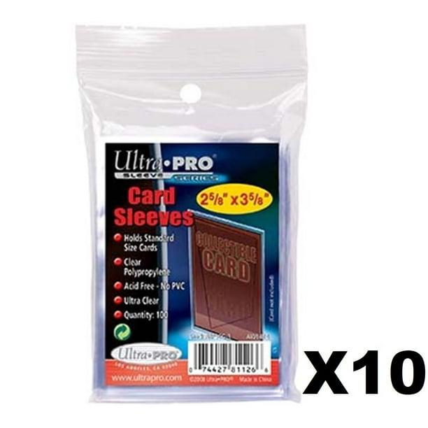 Ultra Pro 100 Pcs Penny Soft Card Sleeves Standard Size
