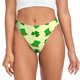 thumbnail image 1 of Balery St. Patrick's Day Tangas de Algodón para Mujer con Estampado – Ropa Interior Sexy, Transpirable, G-string-3X-Large, 1 of 6