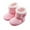 Pink, variant on Kayannuo Back to School Baby Winter Warm Snow Soft Boots Sole Prewalker Non-Skid Boots For Toddler Boys Girls