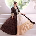 thumbnail image 4 of KEMAO Rococo Victorian Renaissance Costumes Baroque Marie Antoinette Dresses Historical Period 18th Century Ball Gown, 4 of 5