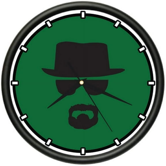 BREAKING BADASS Wall Clock heisenberg blue sky one who knocks gift